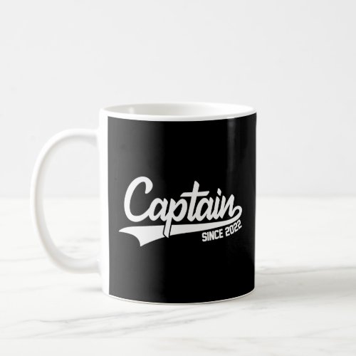 Captain Since 2022 Graphic Sailboat Captain Sailin Coffee Mug