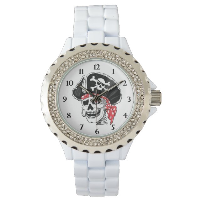 Captain Skull Pirate Watch (Front)