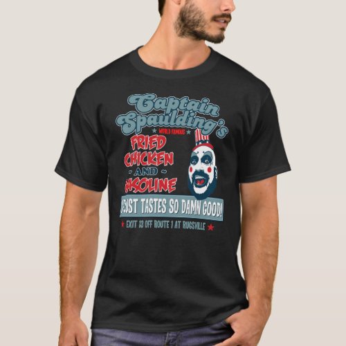 Captain Spaulding Devils Rejects  Friend Chicken  T_Shirt