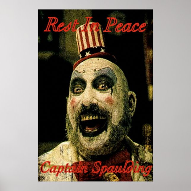 Captain Spaulding  Poster (Front)