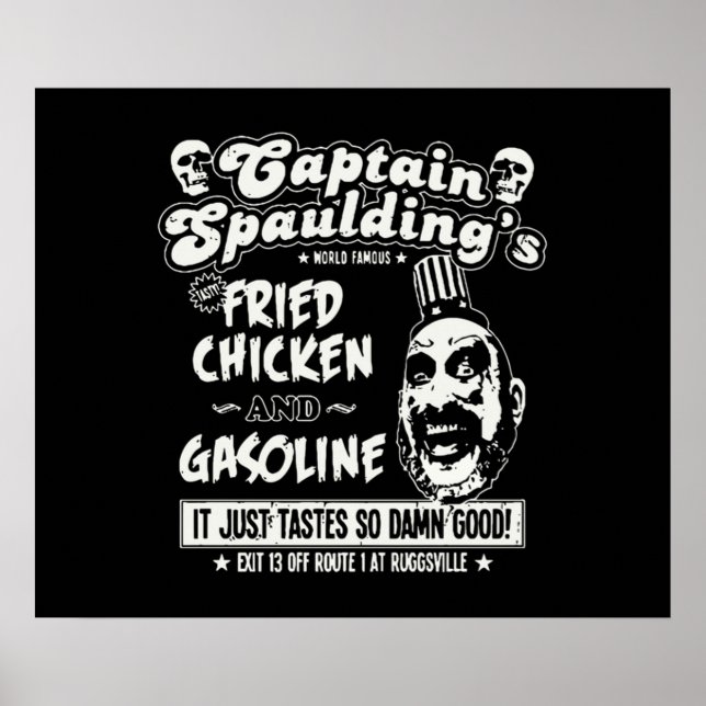 Captain Spaulding's Poster (Front)