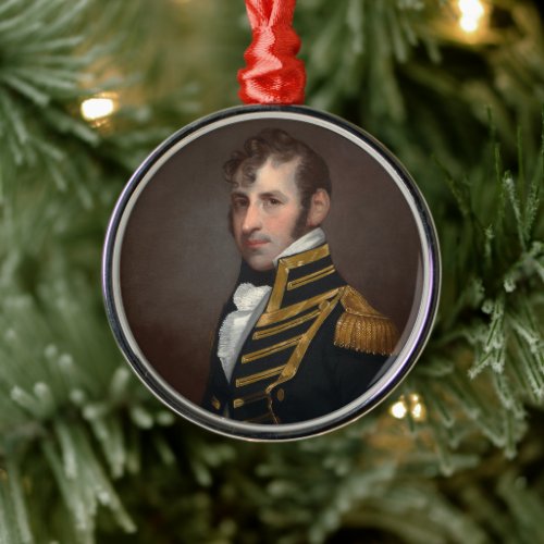 Captain Stephen Decatur Metal Ornament