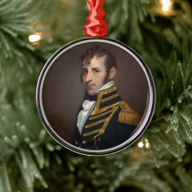 Captain Stephen Decatur Metal Ornament (Tree)