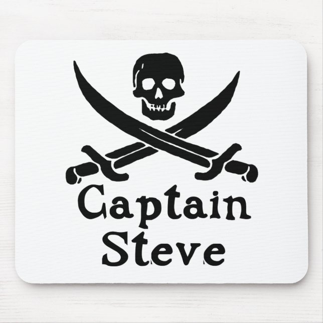 Captain Steve Mouse Pad (Front)