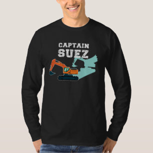 Captain Suez  Suez Canal Meme T-Shirt