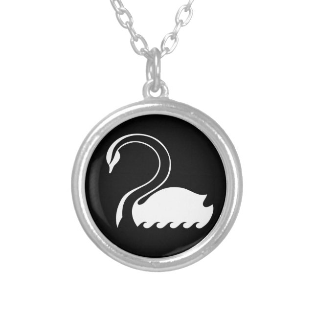 Captain Swan Flag necklace (Front)