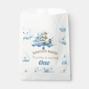 Captain Teddy's 1st Birthday Expedition Favor Bag