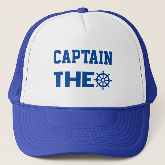 Captain Theo Trucker Hat (Front)