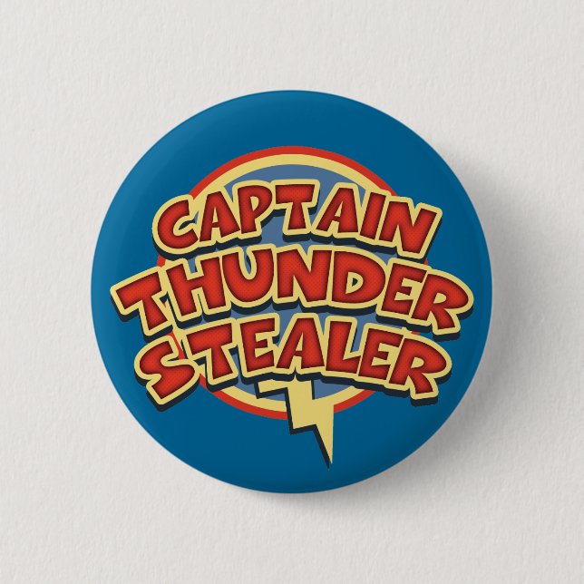 Captain Thunderstealer Button (Front)