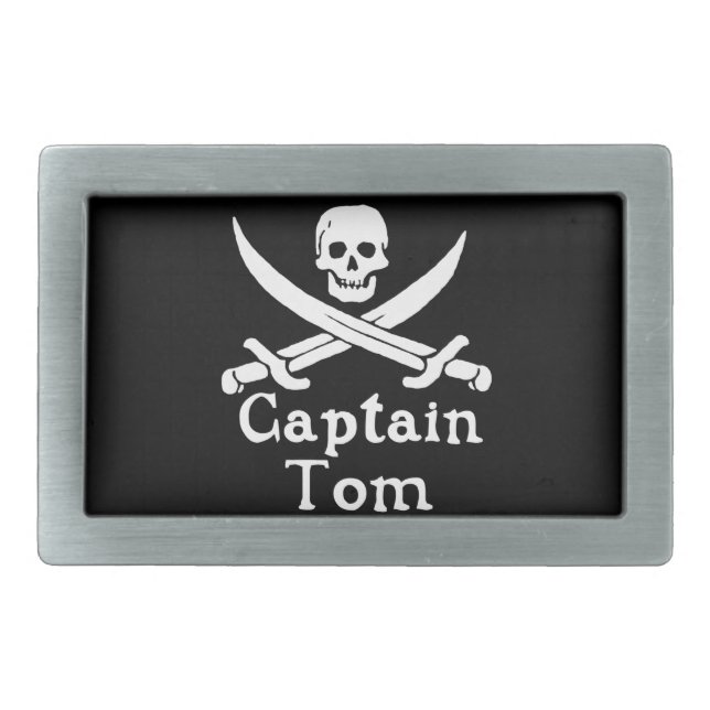Captain Tom Belt Buckle (Front)