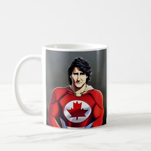 Captain Trudeau Canadas Hero Coffee Mug