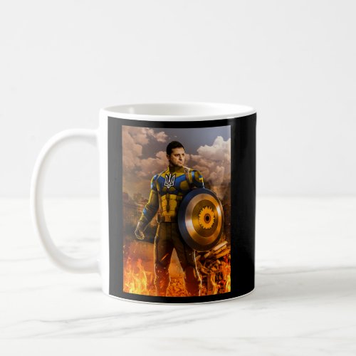 Captain Ukraine Slava Ukraine Support Ukraine Zele Coffee Mug