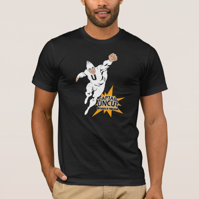 Captain Uncut (front) T-shirt (Front)