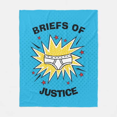 Captain Underpants  Briefs of Justice Fleece Blanket