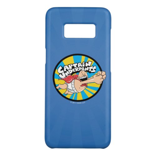 Captain Underpants  Flying Hero Badge Case_Mate Samsung Galaxy S8 Case
