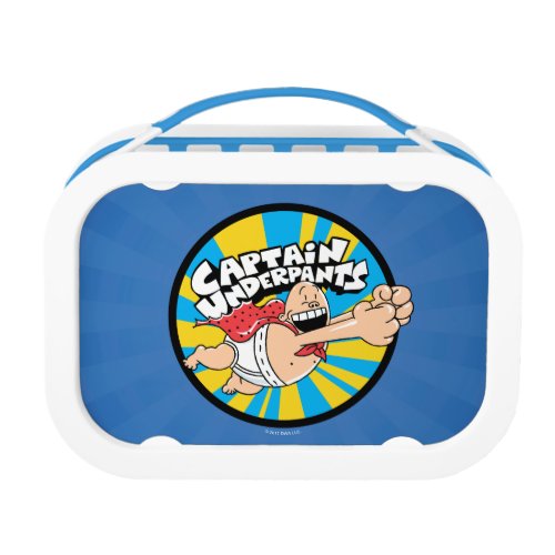 Captain Underpants  Flying Hero Badge Lunch Box