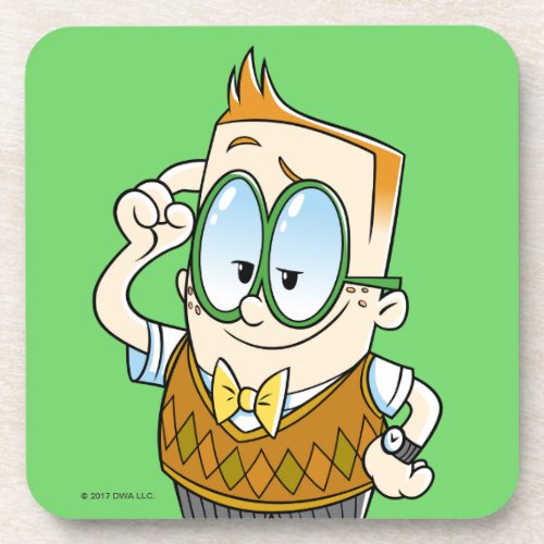 Captain Underpants  Melvin Knows It All Drink Coaster