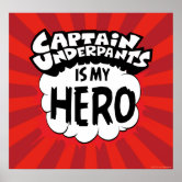 Captain Underpants, Professor Poopypants Poster