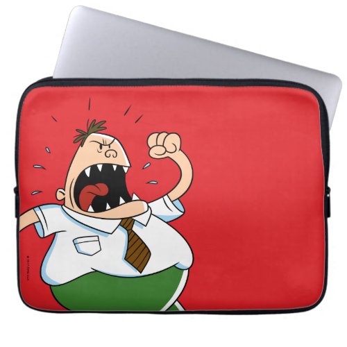 Captain Underpants  Principal Krupp Yelling Laptop Sleeve