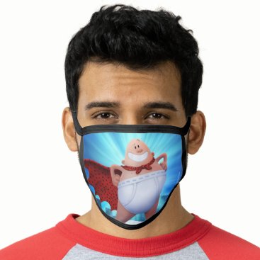 Captain Underpants | Waistband Warrior On Roof Face Mask