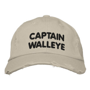 Captain Walleye - Walleye Fishing Embroidered Baseball Cap