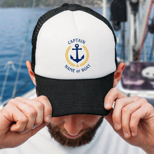 Boat Captain Hats & Caps
