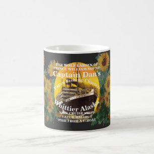 CAPTAINDAN THE WOLF LARSEN OF ALASKA AK COFFEE MUG
