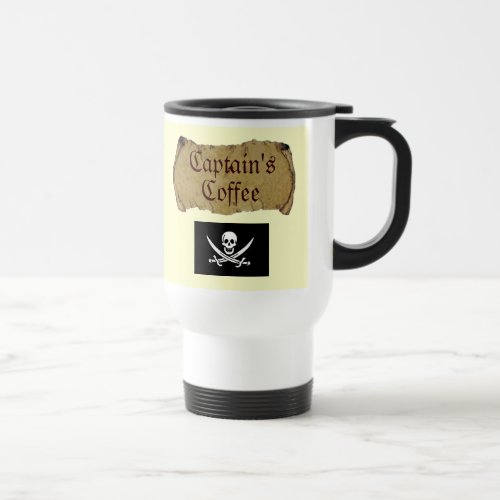 Captains Coffee v 20 Travel Mug