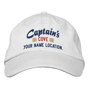 Captain's COVE Personalize it Embroidered cap