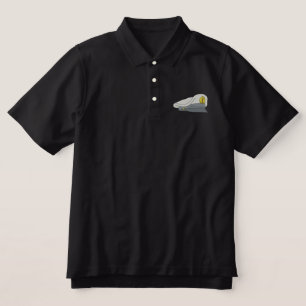 Captains Hat Embroidered Polo Shirt