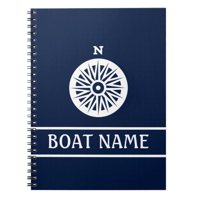 Captain's Log - Compass Notebook (Front)