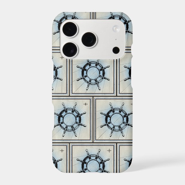 Captain's Wheel Iphone Case (Back)