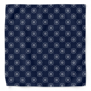 Captain'S Wheel Pattern Bandana