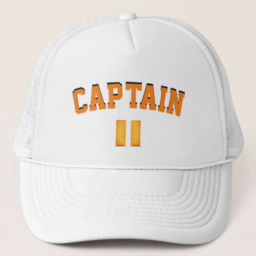 Captains White Baseball Cap