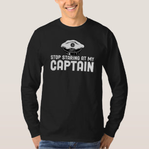 Captain's Wife Boat  Captains Sayings T-Shirt