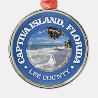 Captiva Island (C) Metal Ornament