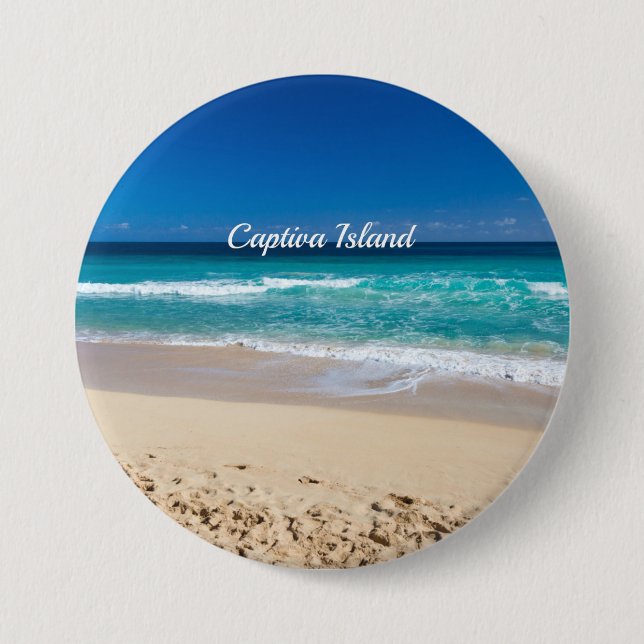 Captiva Island, Florida, Button (Front)