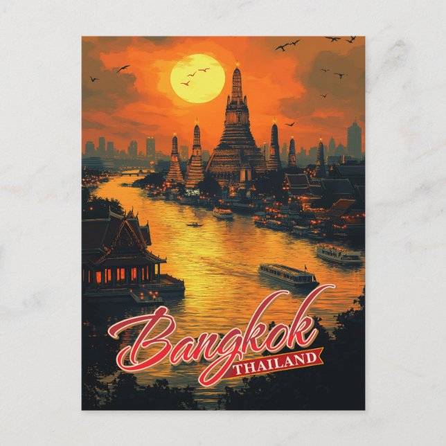 Captivating Bangkok, Thailand  Postcard (Front)