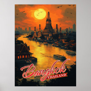 Captivating Bangkok, Thailand Poster