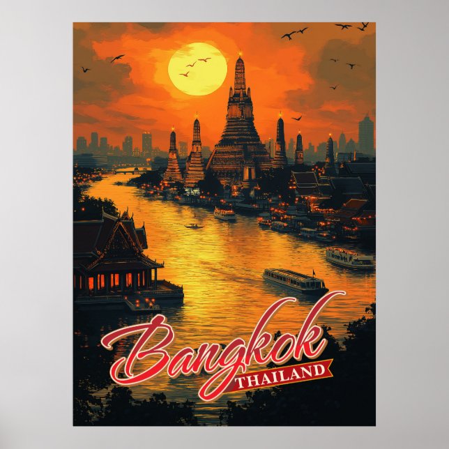 Captivating Bangkok, Thailand  Poster (Front)
