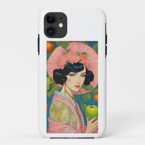Captivating Beauty with a Tempting Touch iPhone P iPhone 11 Case
