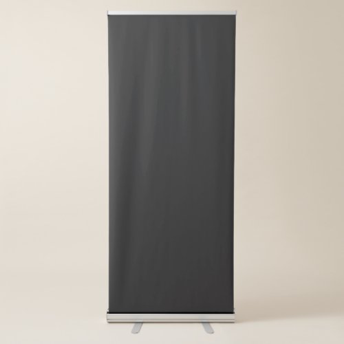 Captivating Black and White Photo of a Vintage Retractable Banner