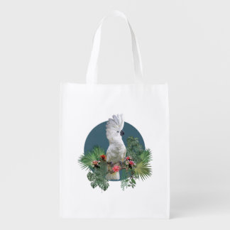  Captivating Cockatoo  Grocery Bag
