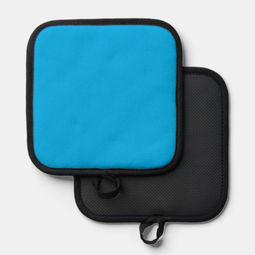 Captivating Deep Blue Textured Background Pot Holder