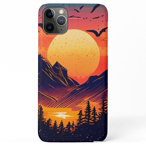 Captivating Landscape Sunset iPhone 11 Pro Max Case