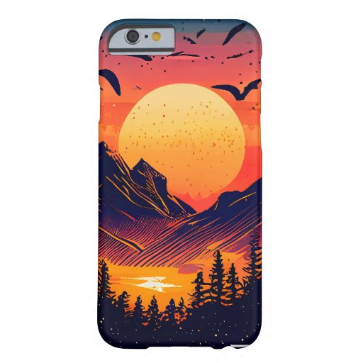 Captivating Landscape Sunset Barely There iPhone 6 Case