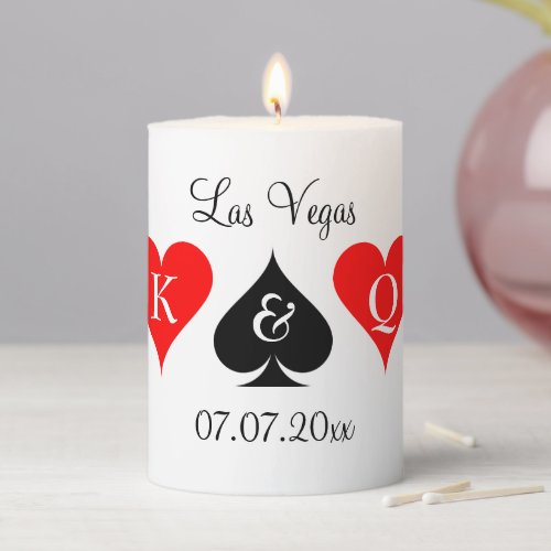 Captivating Las Vegas wedding table decor Pillar Candle