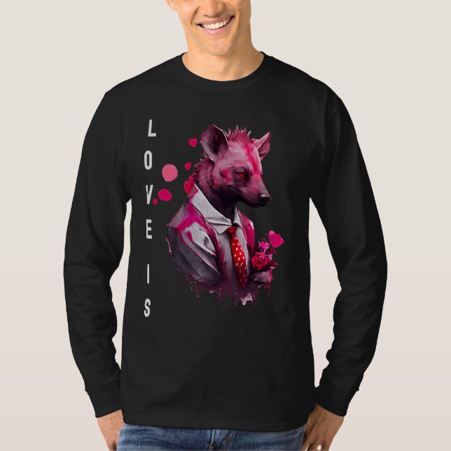 Captivating Love is With Heart Animal Valentine's  T-Shirt (Front)