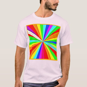 Captivating Vibrant Hues Colorful Pattern T-Shirt