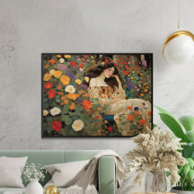 Captivating Vintage Cottage Landscape Impressionis